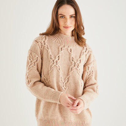 Sweater in Hayfield Bonus Aran - 10610 - Downloadable PDF