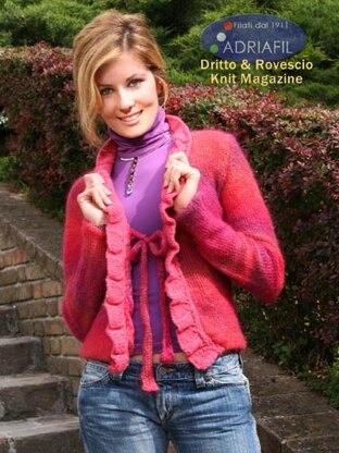 Alabama Jacket in Adriafil Quarzo and Taffy - Downloadable PDF