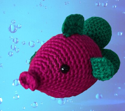 Amigurumi Häkelanleitung für den Rasselfisch Theo ♥