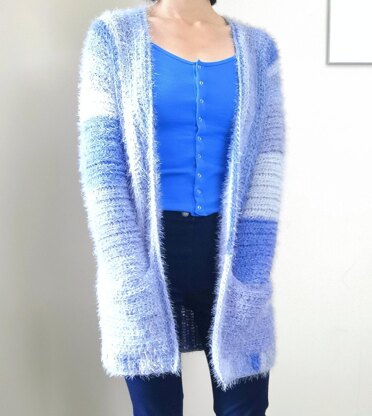 The Wind Chime Fluffy Cardigan