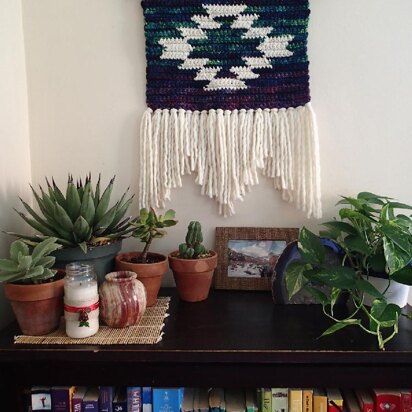 Small Mountain and Mesa Wall Hanging