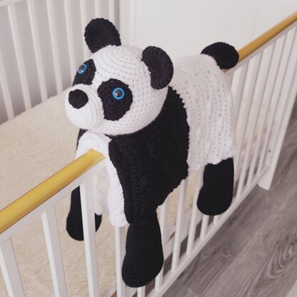 3in1 Jungle Panda Baby Blanket