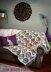 Enchanted Peacock Plumes blanket & table runner