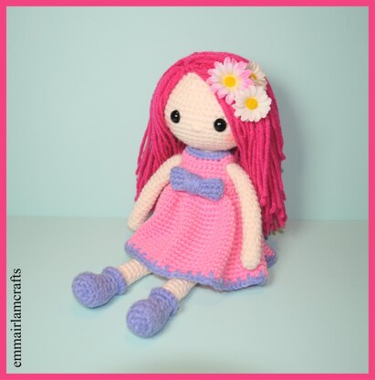 Pinky, Doll Crochet Pattern