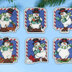 Design Works Candy Cane Snowmen Cross Stitch Kit