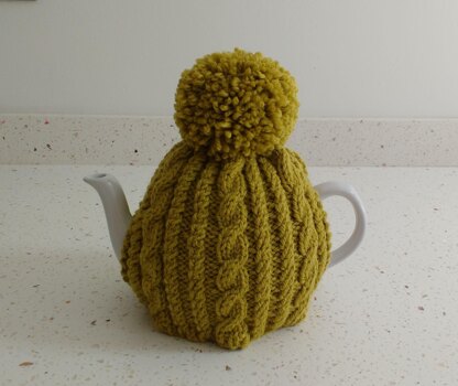 Cable Tea Cosy