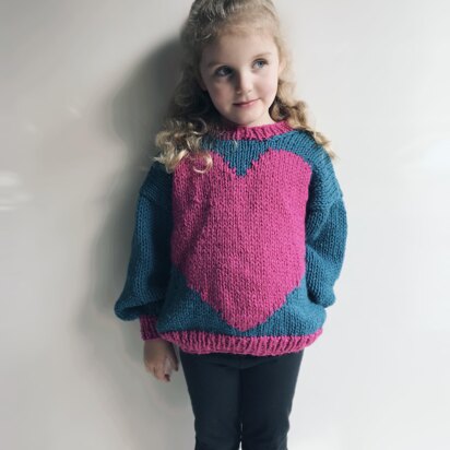 Little Love Jumper - knitting pattern