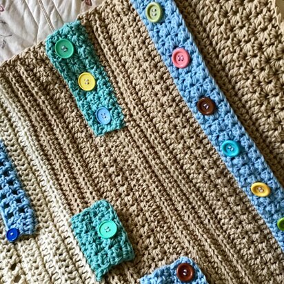 The Button Blanket Throw