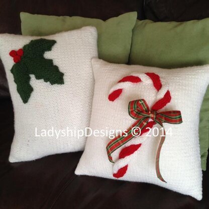 Candy Cane Cushion