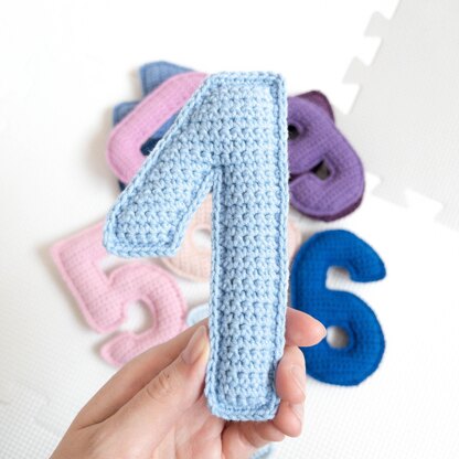 Crochet Numbers Pattern