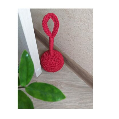 Crochet door stopper