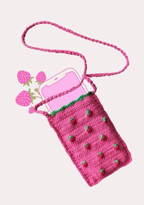 Strawberry Fields Phone Bag