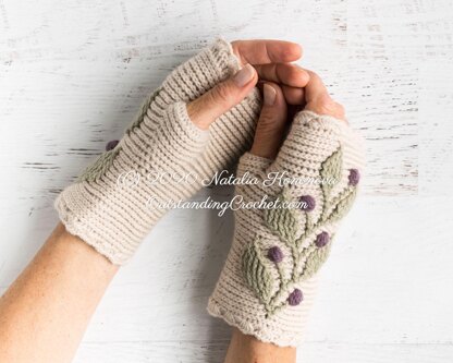 Hedera Wrist-Warmers