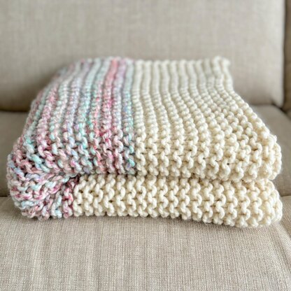 ‘Beginner’ Cushion Cover and Throw.