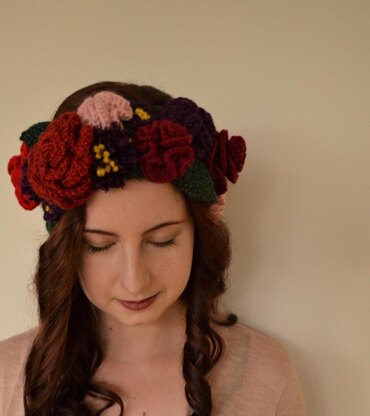 Flower Crown Ear warmer