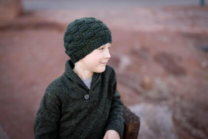 Classic Men's Basket Weave Beanie