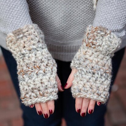 30 Minute Fingerless Mittens