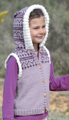 Gilets in Sirdar Country Style DK and Snuggly Snowflake DK - 7121