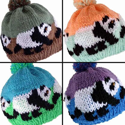 Panda Parade Hats