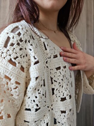 Snowflake cardigan