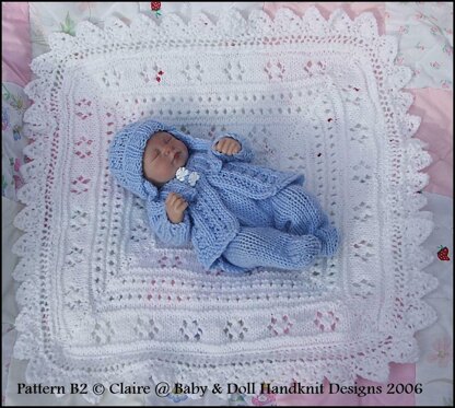 Traditional Layette for 7-12” doll