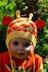 Giraffe Earflap Hat Knitting Pattern