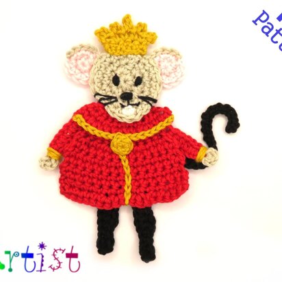 Mouse King Applique