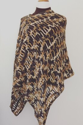 Tiger's Eye Poncho