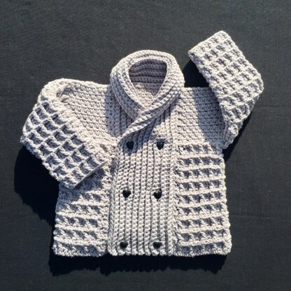 Dean Baby Waffle Cardigan