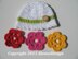 Baby Hat with Flower