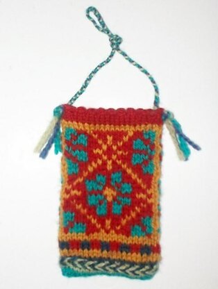 Latvian Style Gift Card Pouch Ornament