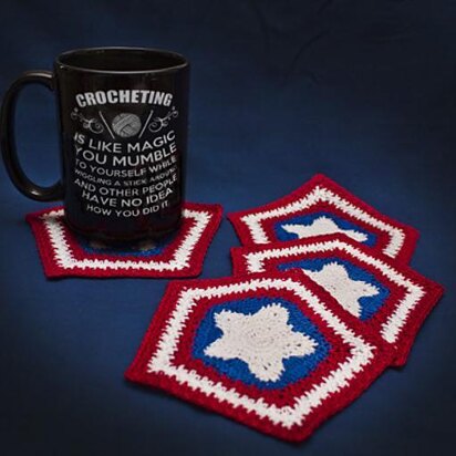 Star Spangled Coasters