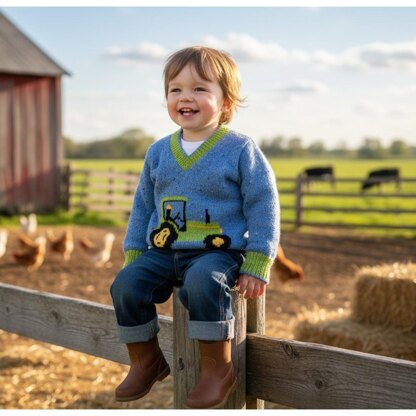 John Deere Tractor Sweater
