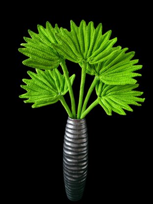 Crochet Windmill Palm tree pattern