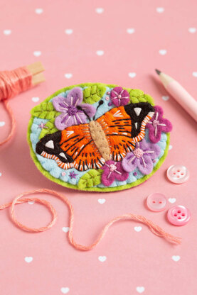 Hawthorn Handmade Butterfly Felt Craft Kit