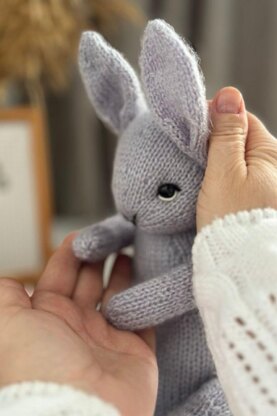 Bunny Knitting Pattern PDF – OlaKnittedBears
