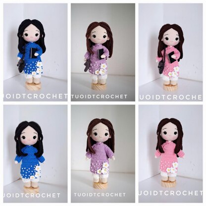 Vietnamese girl in Aodai
