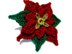 Poinsettia Applique crochet