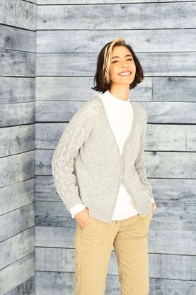 Cardigan in Stylecraft Recreate - 9860 - Downloadable PDF