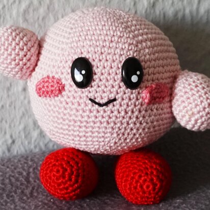 Häkelanleitung Amigurumi Kirbi