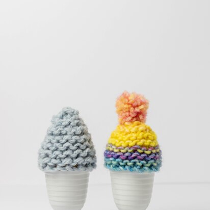 Quick Knit Egg Cosies