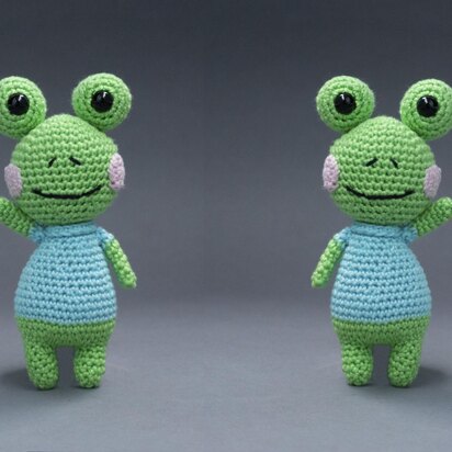 Crochet Pattern for the Frog Toni!