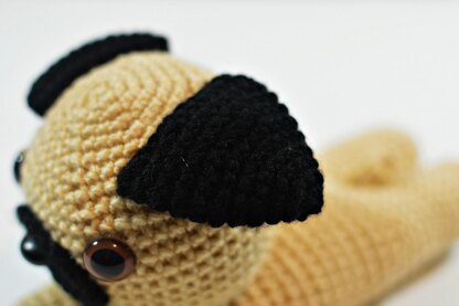 Leo the Pug Dog Amigurumi