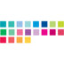 American Crafts Variety Cardstock Pack 12"X12" 60/Pkg - Brights