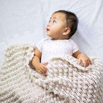 Bubble Up Crochet Blanket in Bernat Bundle Up - Downloadable PDF