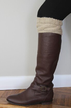 Cabled Boot Cuff