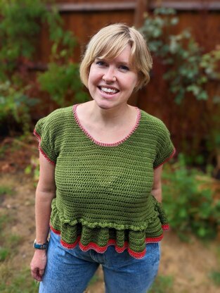 Jane Ruffle Tee