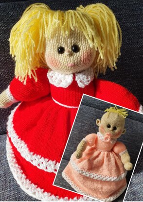 The Woollie Dolls Topsy Turvy - Toddler & Bady