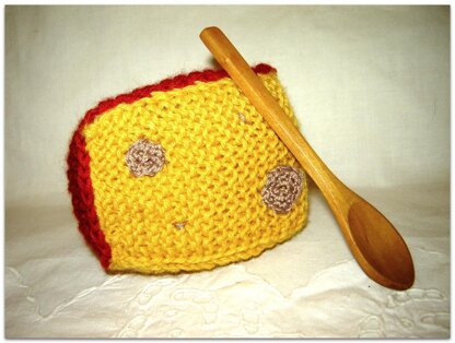 Knitting Pattern – Mouse Chef Toy  Soft Toy with Clothes and Cheese – Intermediate Level DIY Tutorial