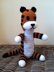 Harold the plush tiger amigurumi stuffie